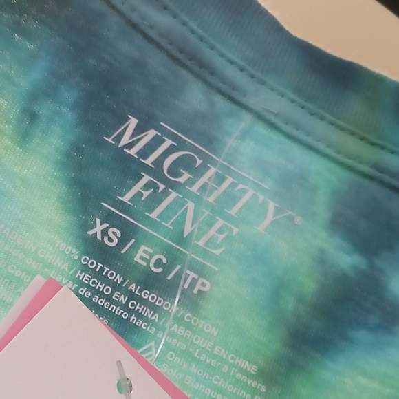 Mighty Fine Retro Tie Dye Graphic Tee - Picture 9 of 13